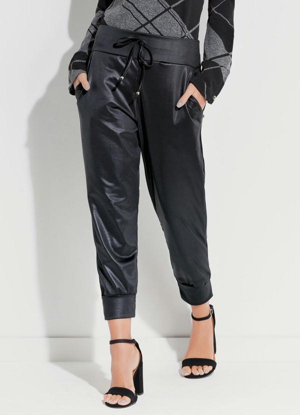 calça jogger feminina cirre