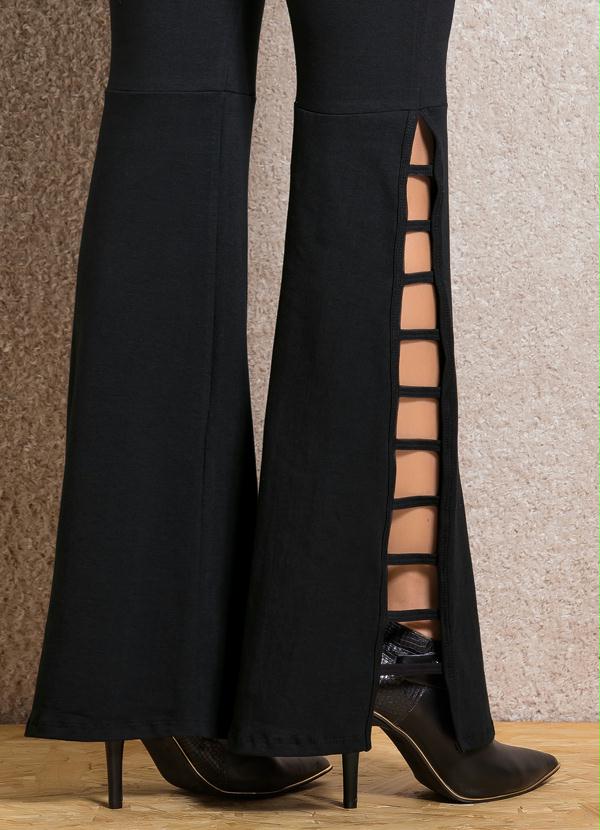 vestidos manga longa preto
