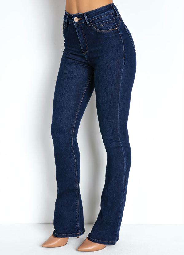 Cal�a (Jeans) Flare 360� com Cinta Sawary