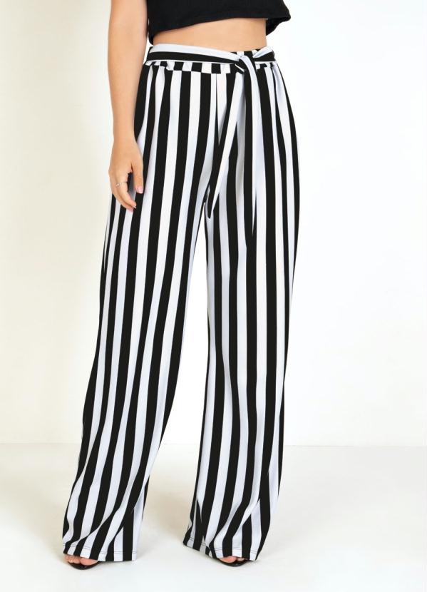 Cal�a Pantalona (Listrada) e Amarra��o na Cintura