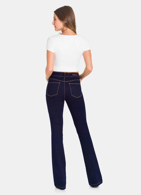jeans bootcut feminino