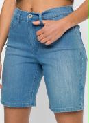 Bermuda / Cal�a Jeans Azul Claro 