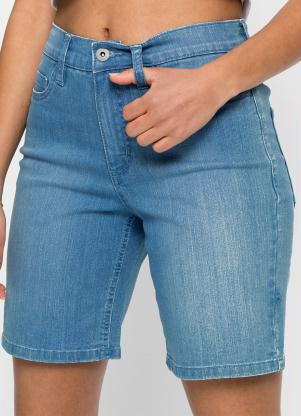 Bermuda / Cal�a Jeans (Azul Claro)
