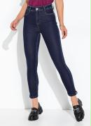 Cal�a Jeans Azul Escuro Levanta Bumbum Cigarrete
