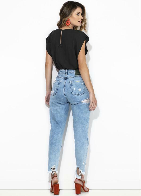 Calça Jeans Bruna Azul Claro - Colcci