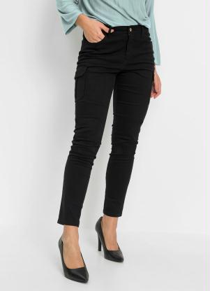 Cal�a Jeans Cargo Cigarrete (Preta)