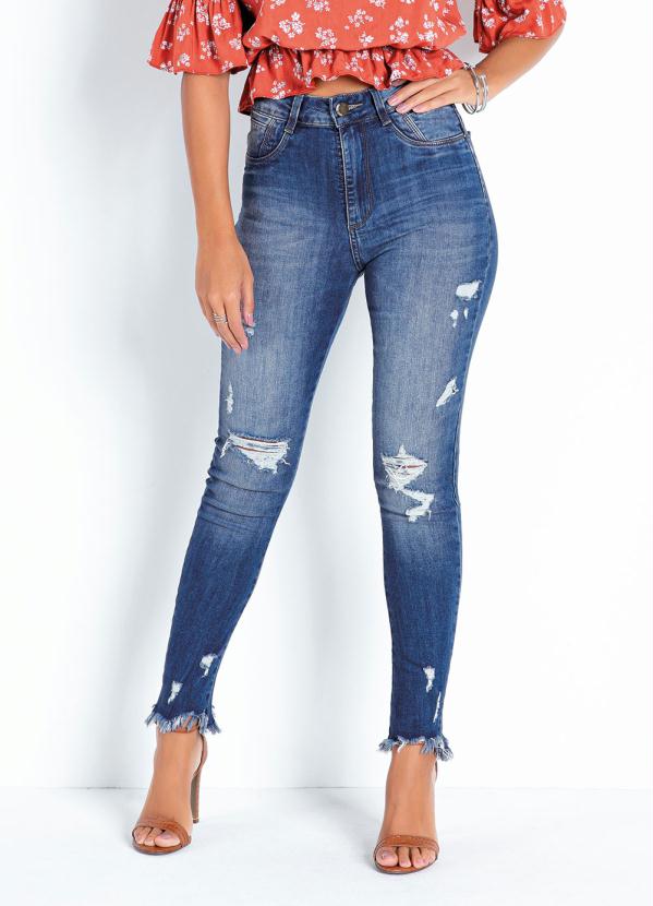 Cal�a (Jeans) Cigarrete Push Up Sawary