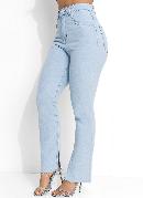 Cal�a Jeans Clara Reta com Fendas Sawary