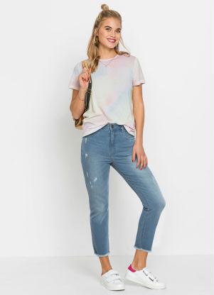 Calça Jeans com Puídos (Azul Claro) Calça Jeans com Puídos (Azul Claro)