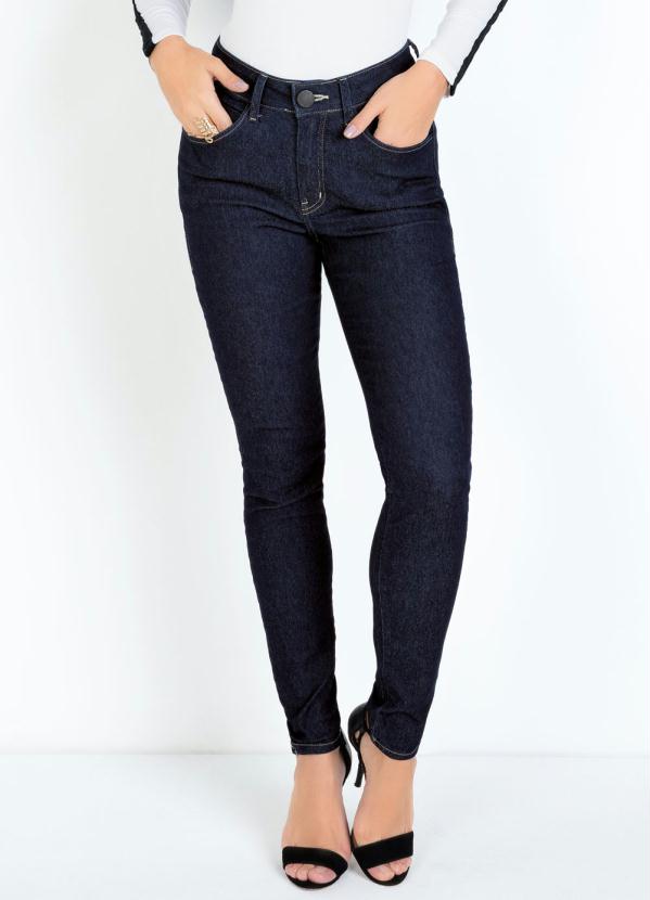 Calça (Jeans) Eventual Skinny com Cinta Modeladora Calça (Jeans) Eventual Skinny com Cinta Modeladora