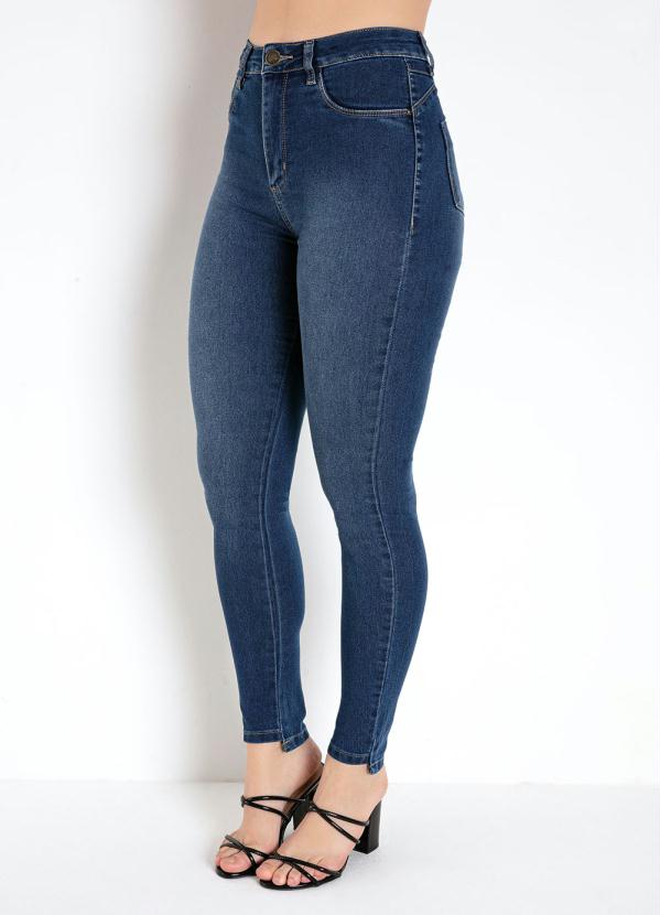 Cal�a (Jeans) Push Up Cigarrete B�sica Sawary