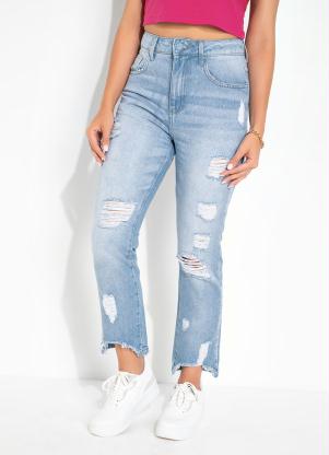 Cal�a (Jeans) Reta Destroyed Sawary