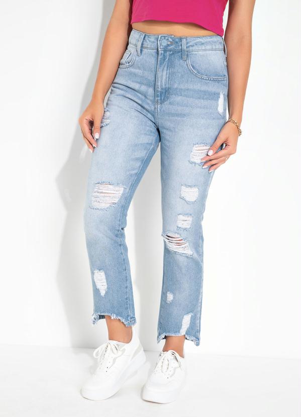 Cal�a (Jeans) Reta Destroyed Sawary