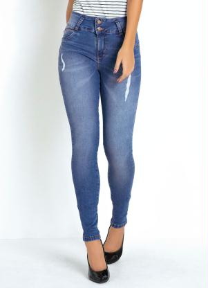 Cal�a (Jeans) Sawary com Enchimento de Bumbum