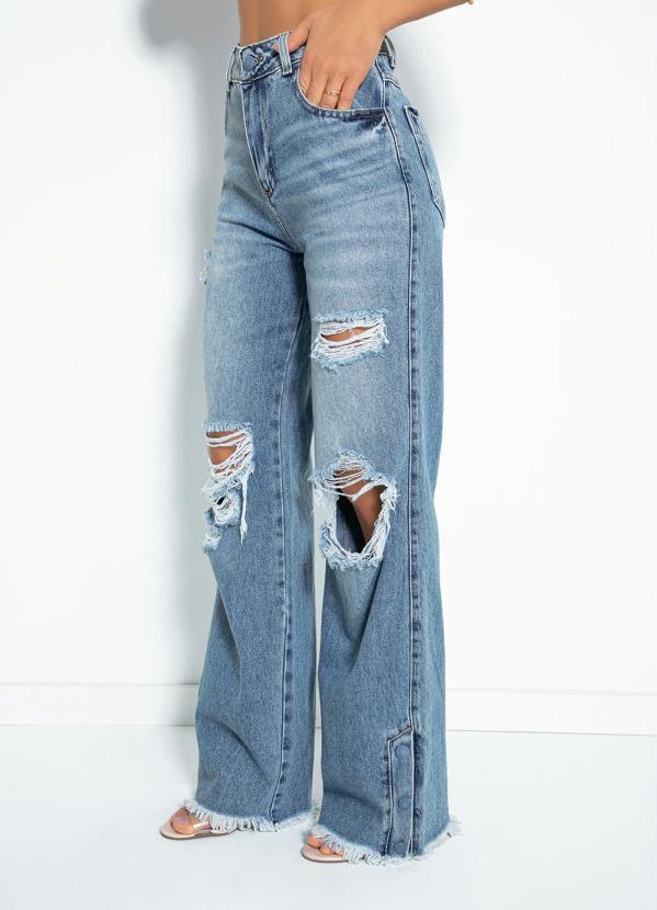 Cal�a (Jeans) Wide Leg Destroyed Sawary