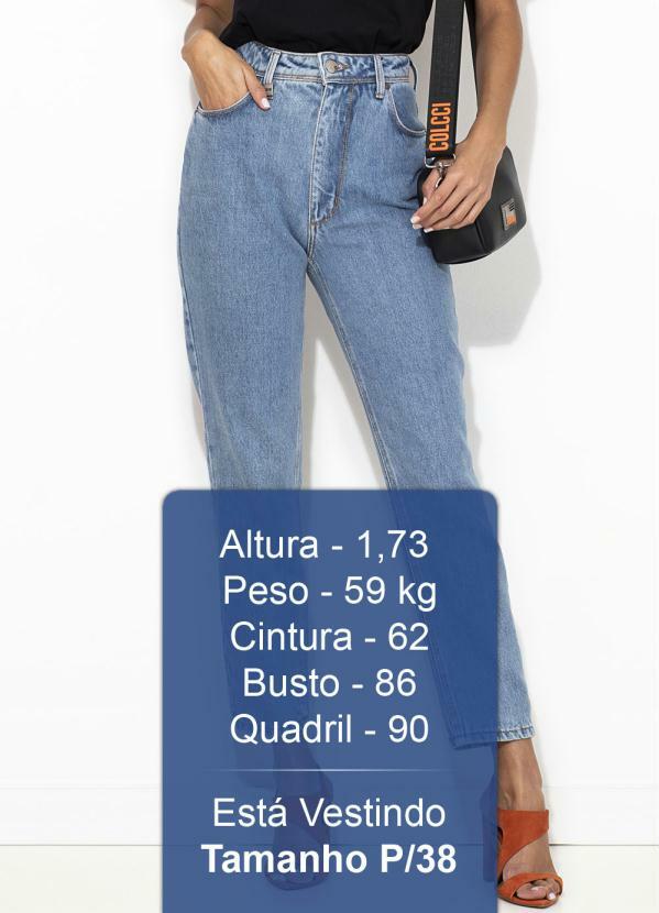 Calça Mom Jeans Lola Azul - You Premium