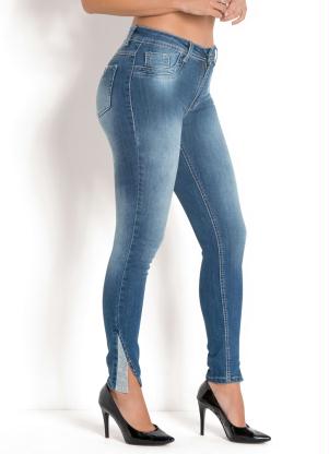 Calça Sawary Hot Pant com Strass (Jeans) Calça Sawary Hot Pant com Strass (Jeans)