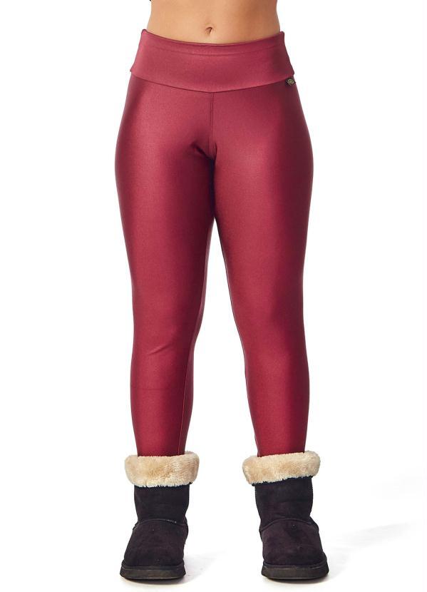 calça legging tecido