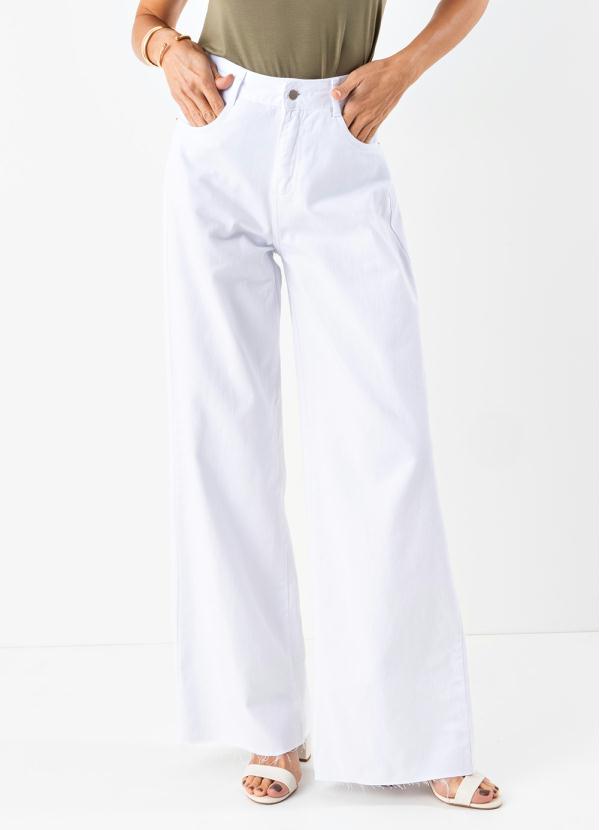 Cal�a (Branca) com Barra Desfiada