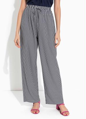 Cal�a (Marinho) Listrada com Detalhes para Amarrar