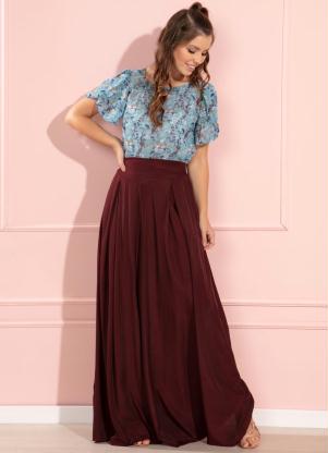 Cal�a Pantalona (Bord�) com Pregas