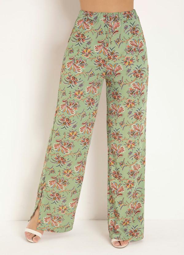 Cal�a Pantalona (Paisley Verde)