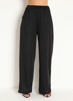 Cal�a (Preta) com Bolsos