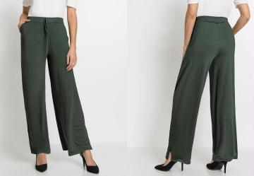 Cal�a Verde em Malha de Viscose