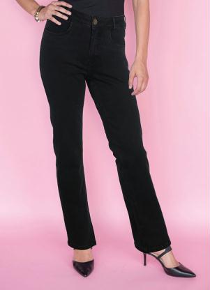 Cal�a Jeans Reta (Preta)