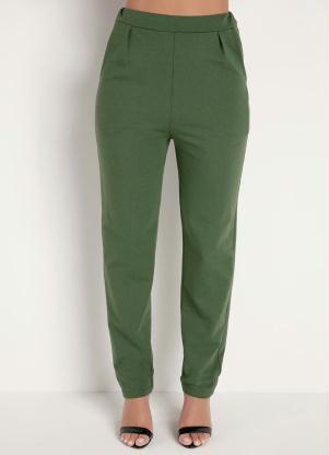 Cal�a (Verde) com Bolsos Funcionais