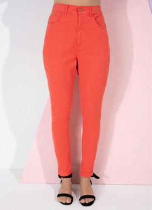 Cal�a (Laranja) Cigarrete com Bolsos