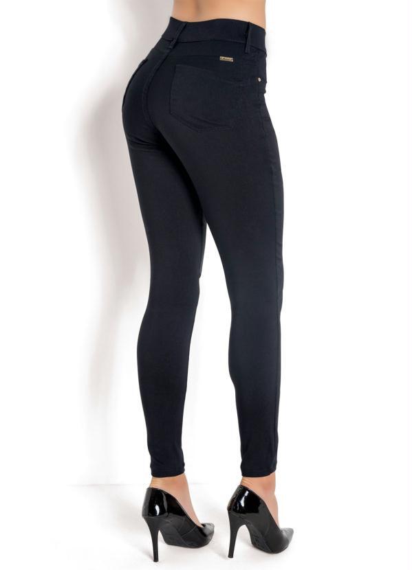 calça preta feminina sawary
