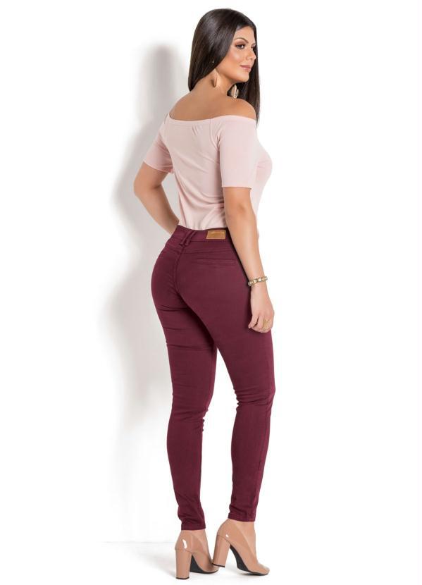 calça sawary vinho