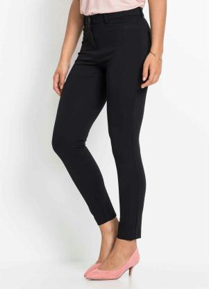 Calça Skinny em Bengaline (Preta) Calça Skinny em Bengaline (Preta)