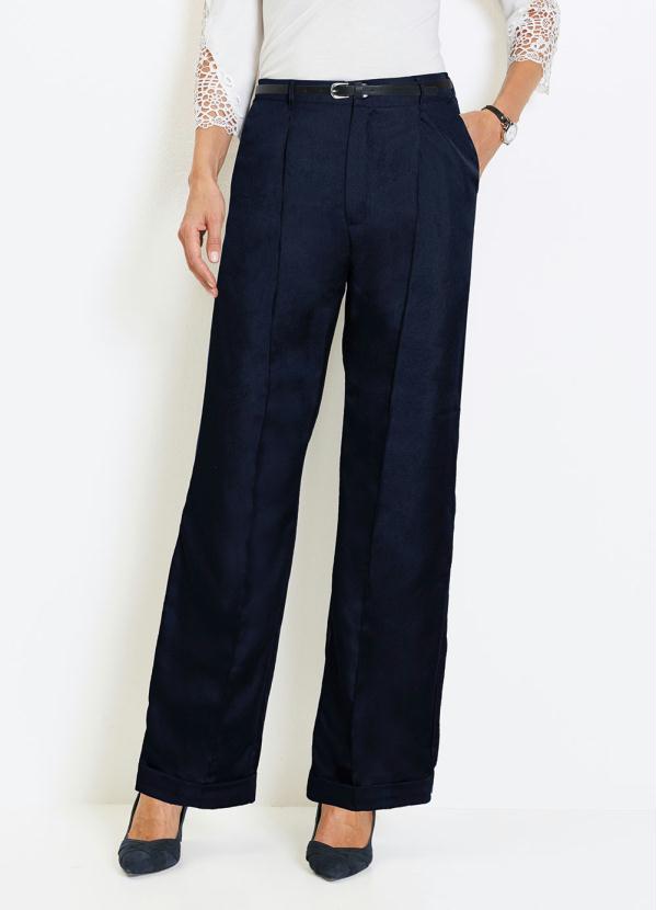 Calça Social Alfaiataria (Azul Marinho) Calça Social Alfaiataria (Azul Marinho)