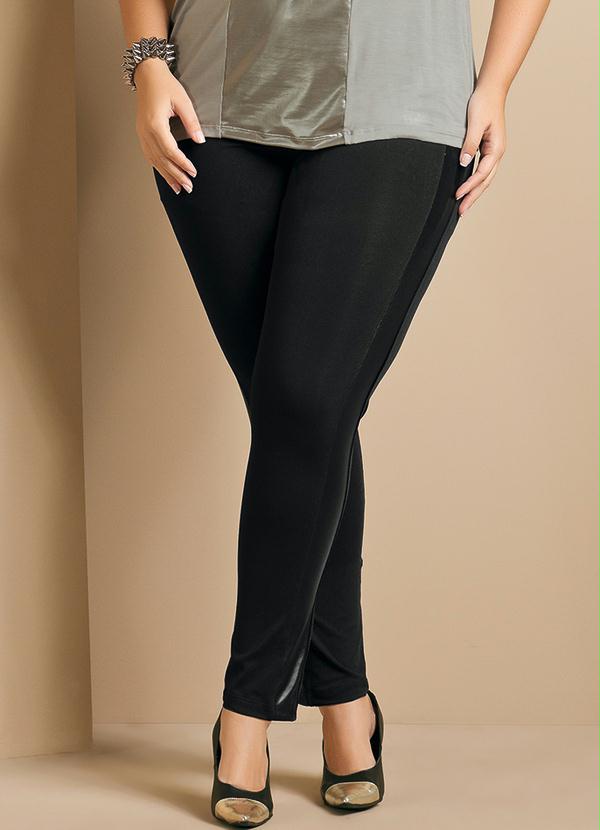 calça montaria preta plus size