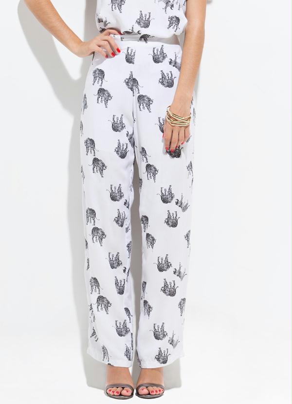 calça estilo pijama