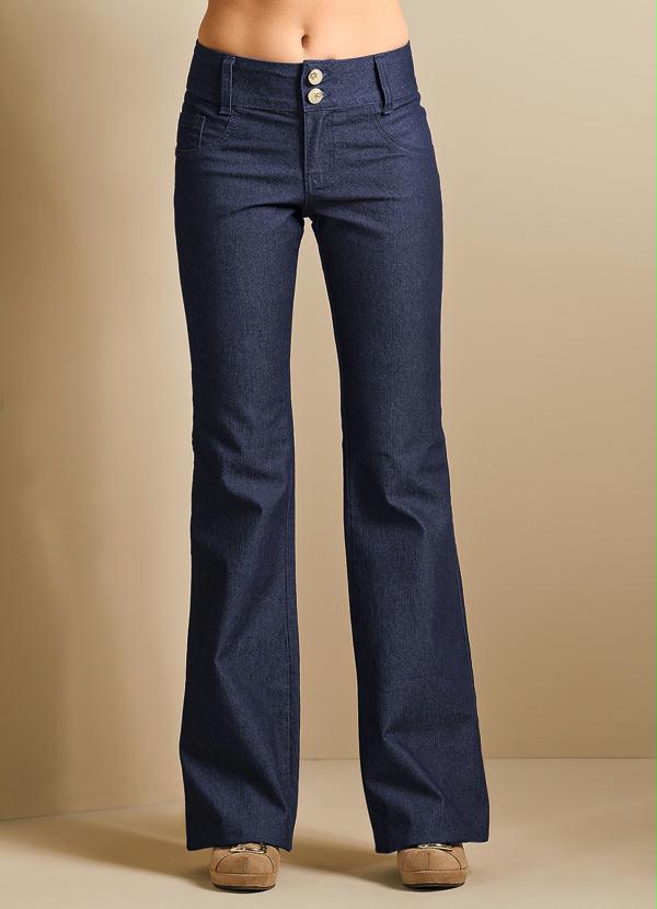 calça loopper flare