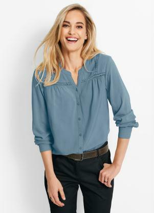 Camisa Gola Padre (Azul)