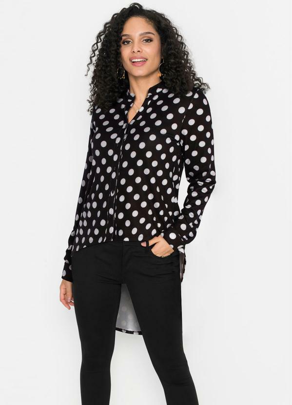 camisa branca feminina gola padre