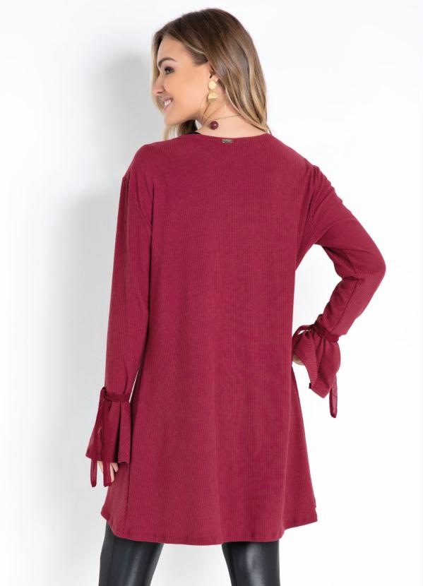 cardigan de amarrar na frente