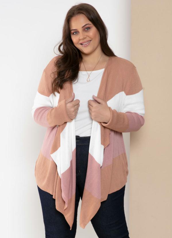 cardigan pontas feminino