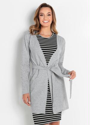 Cardigan (Mescla) Alongado Moda Evangélica Cardigan (Mescla) Alongado Moda Evangélica