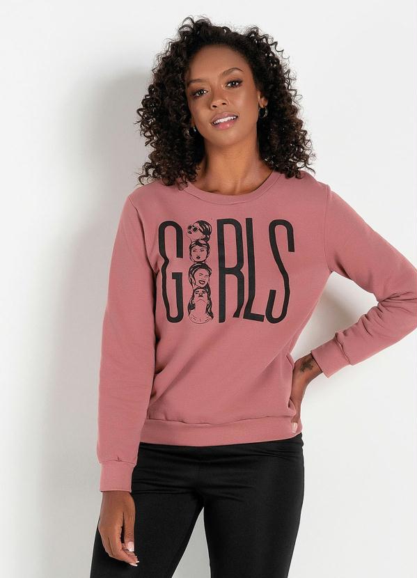 Casaco com Estampa Frontal Localizada (Feruugem) Casaco com Estampa Frontal Localizada (Feruugem)