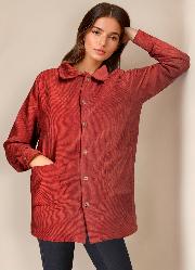 Casaco Ferrugem em Veludo Cotel�