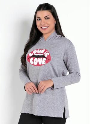 Casaco (Mescla) com Touca