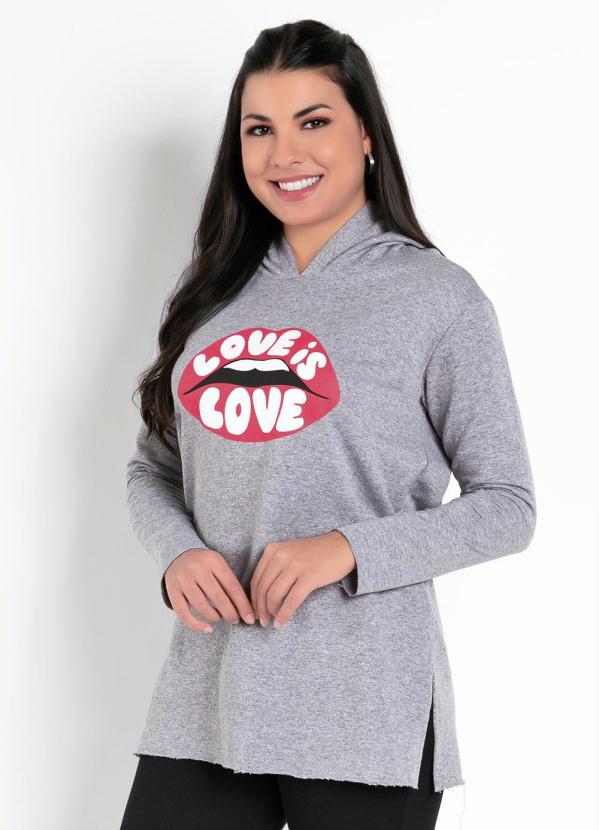 Casaco (Mescla) com Touca