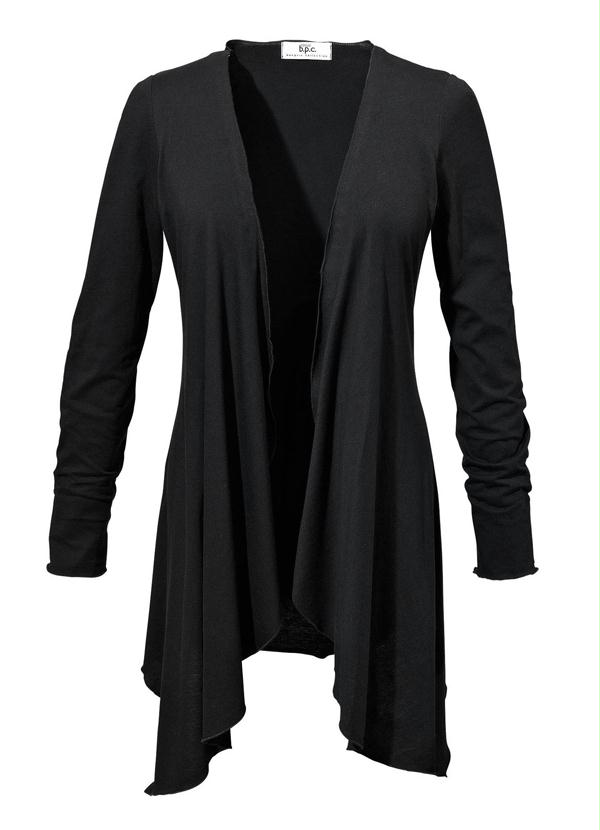 casaco fino preto feminino