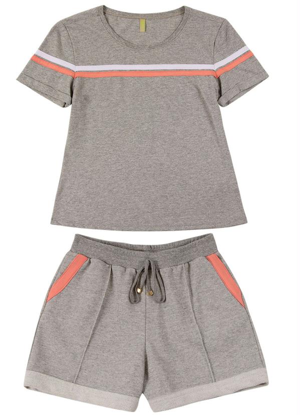 conjunto feminino short e blusa adidas