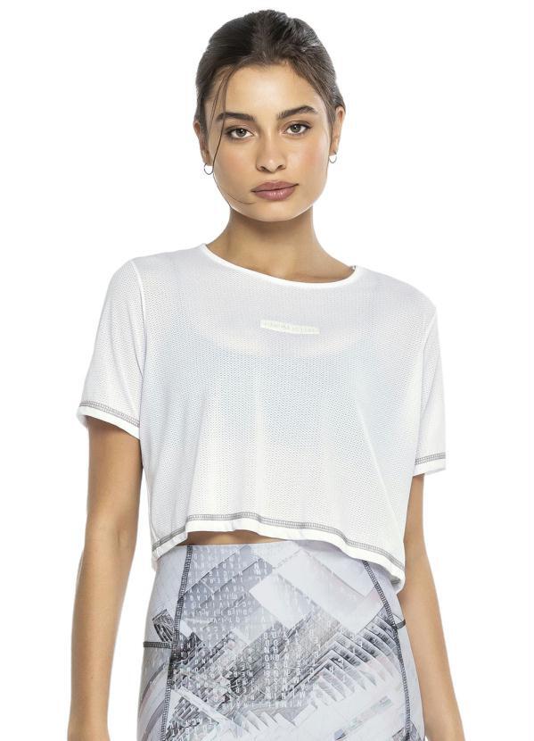 blusa branca cropped